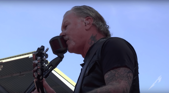 Metallica en Bruselas. Foto: Youtube