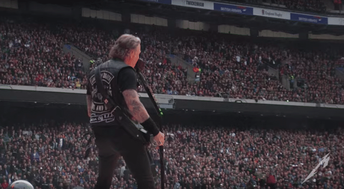 Metallica en Londres (2019). Foto: Youtube METALLICA publica el video de