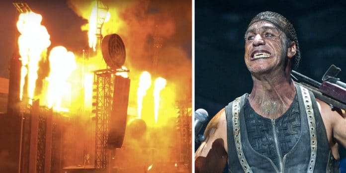 Rammstein RAMMSTEIN: Así es la increíble pirotecnia de sus conciertos (Video)