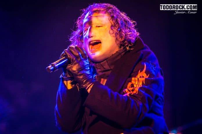 Corey Taylor de Slipknot. Foto: Javier Aznar El cantante de SLIPKNOT carga contra los que niegan el Holocausto