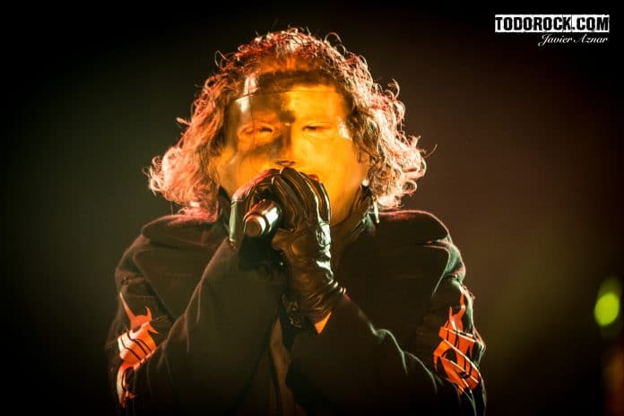 Corey Taylor (Slipknot) en Download Festival Madrid 2019. Foto: Javier Aznar COREY TAYLOR ya tiene 26 canciones escritas para su próximo disco en solitario