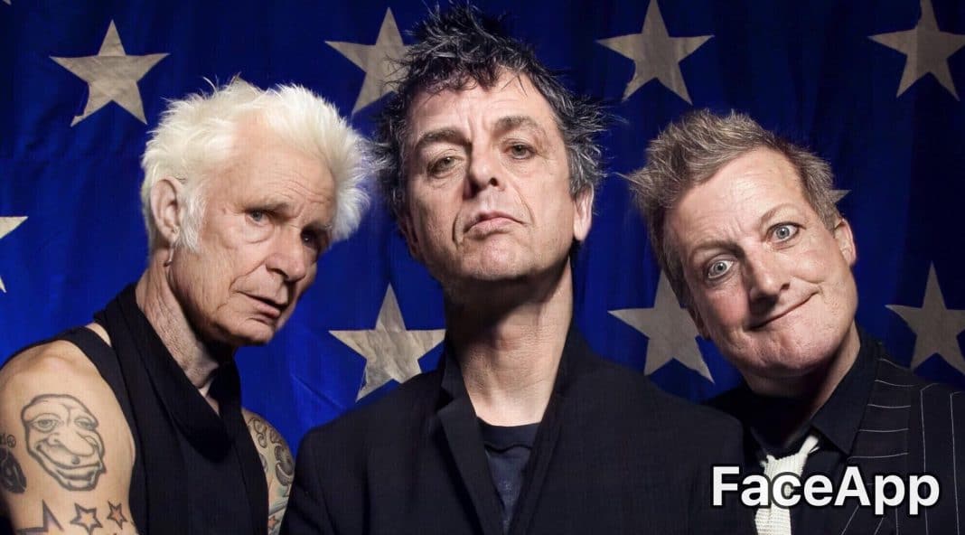 Green Day con FaceApp