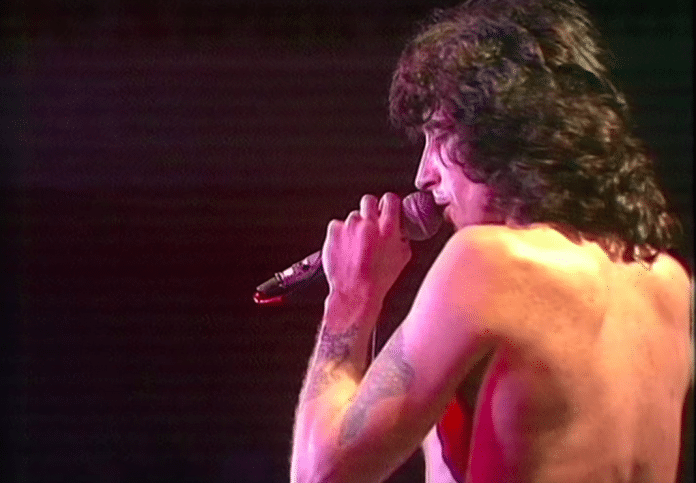 Bon Scott (AC/DC) en 1979
