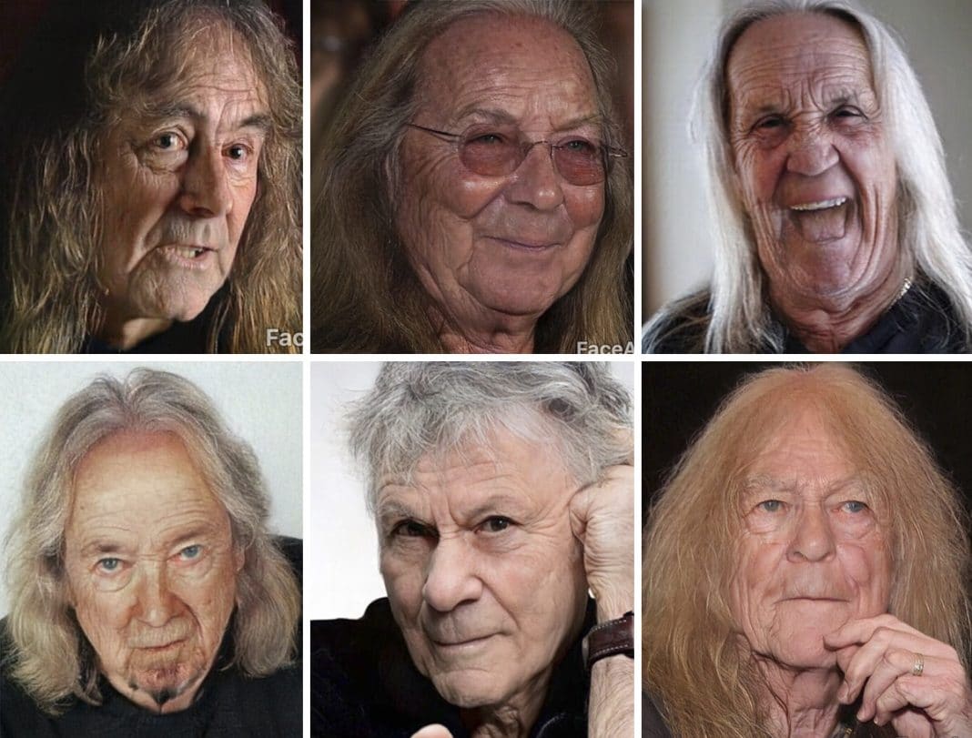 Iron Maiden con FaceApp