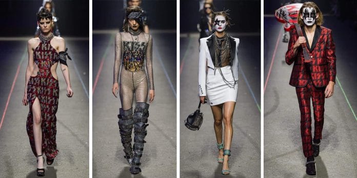 Kiss en la pasarela de Milán KISS fue la estrella en las pasarelas de moda de Milán (Fotos)