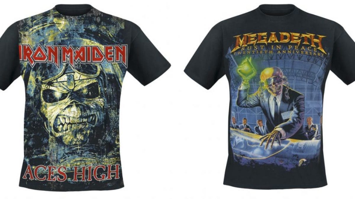 impresionantes camisetas de grupos de METAL y ROCK - TodoRock.com