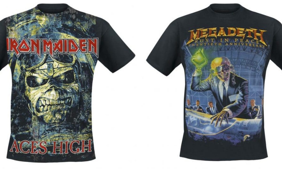 impresionantes camisetas de grupos de METAL y ROCK - TodoRock.com
