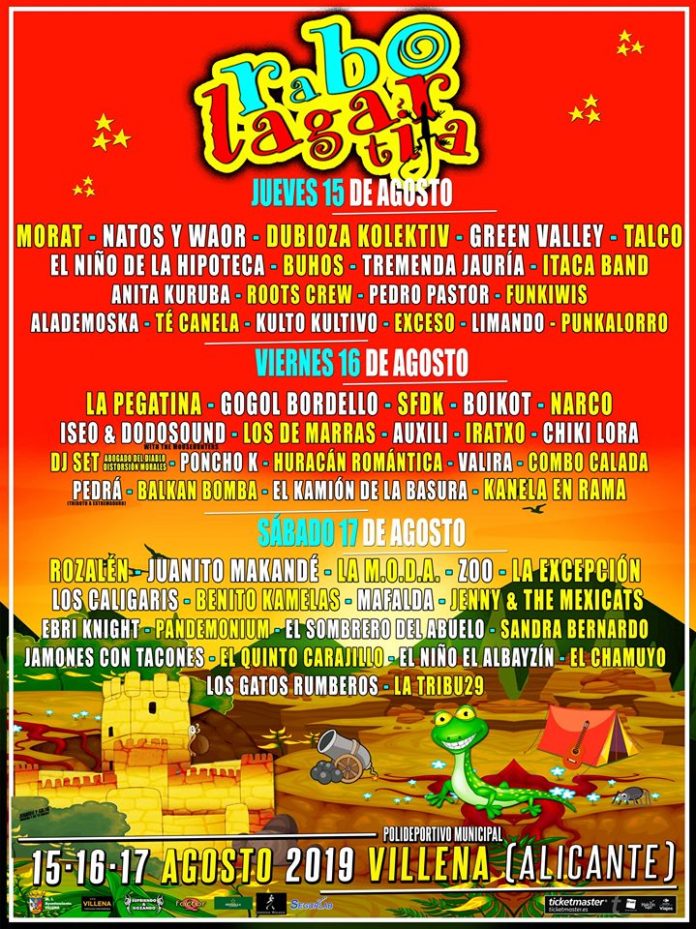 Rabolagartija 2019