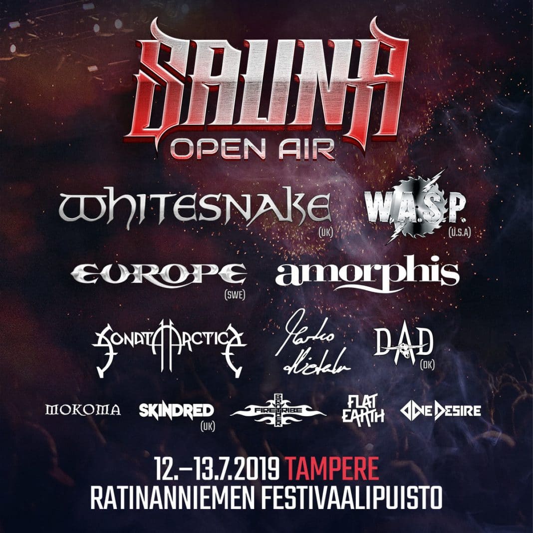 Así sonó WHITESNAKE en el festival SAUNA OPEN AIR de Finlandia (Video)