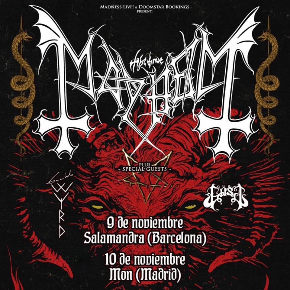 MAYHEM publicará nuevo disco en octubre MAYHEM publicará nuevo disco en octubre