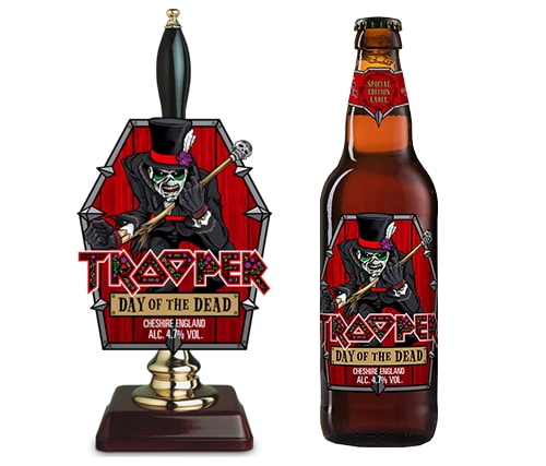 IRON MAIDEN pone a la venta una nueva cerveza por Halloween: "Day Of The Dead" IRON MAIDEN pone a la venta una nueva cerveza por Halloween: "Day Of The Dead"