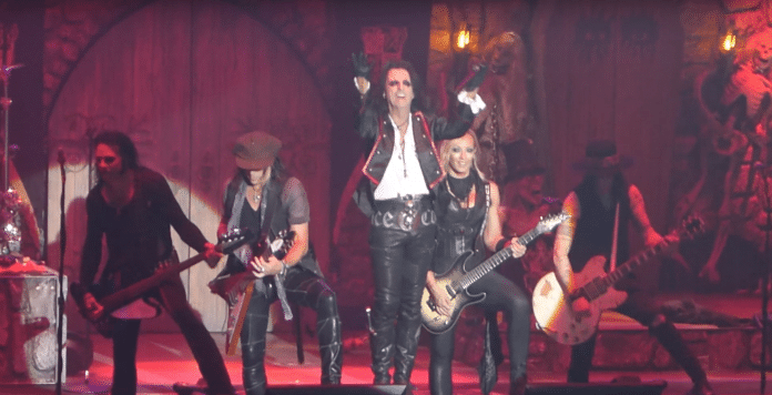 Alice Cooper en Madrid. Foto: Youtube