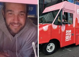 FALL OUT BOY compra un camión de helados y se ponen a servirlos antes de un concierto (Fotos)
