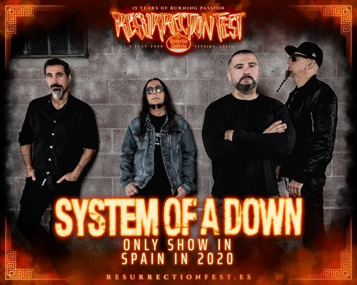 System Of A Down en el Resurrection Fest 2020