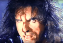 Recordando este video de Poison de Alice Cooper grabado en 1989