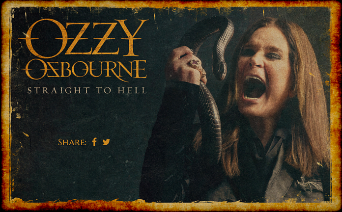 Ozzy te invita al Infierno OZZY OSBOURNE te invita a que te unas con él