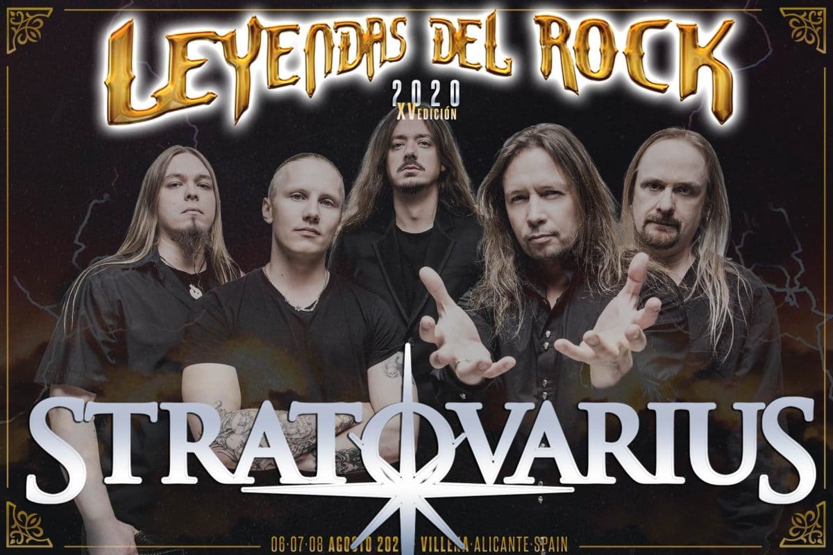 STRATOVARIUS actuará en el festival LEYENDAS DEL ROCK 2020