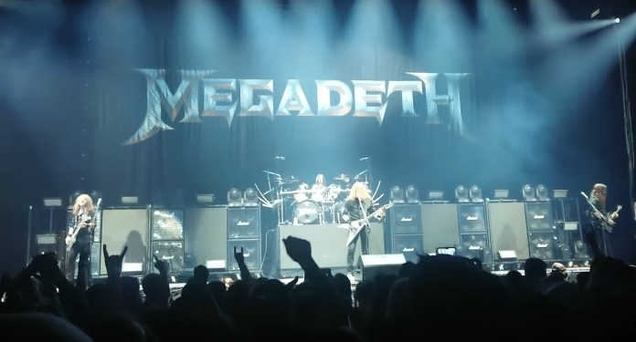 MEGADETH toca por primera vez en directo después de 15 meses (VIDEO)