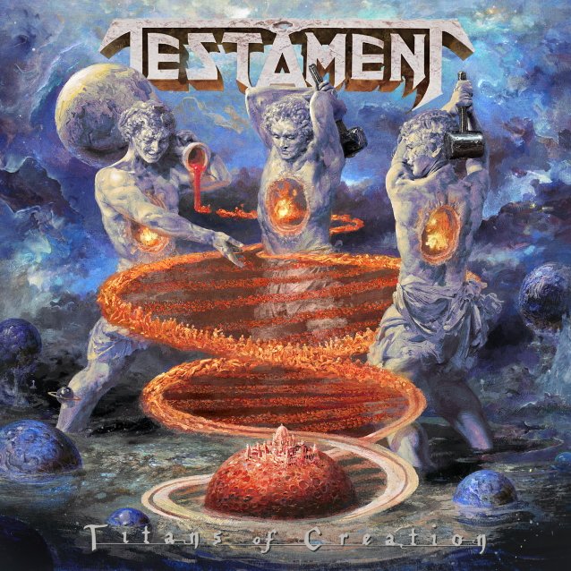 TESTAMENT: Detalles de su próximo disco "Titans Of Creation"