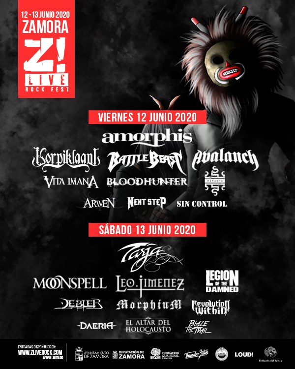 Z Live Rock Fest 2020: Cartel completo por días y entradas a la venta