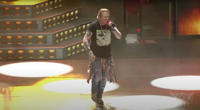 Guns N' Roses en Utah. Foto: Youtube
