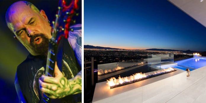 Nueva casa de Kerry King (Slayer). Fotos: reviewjournal.com