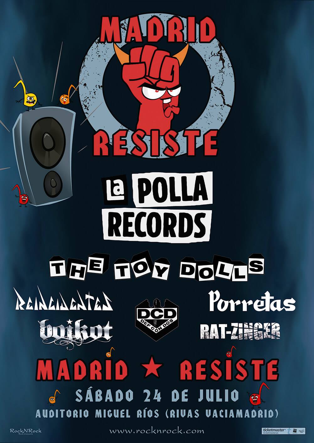 LA POLLA RECORDS encabezará el festival de punk-rock MADRID RESISTE 2021: Entradas, fechas y más información